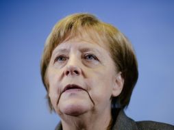 Angela Merkel subraya la importancia de reforzar las plantillas y los recursos técnicos de los distintos cuerpos policiales. AP / M. Schreiber