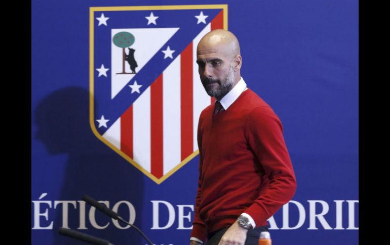 Guardiola indicó que el cuadro colchonero es un equipo que tiene más cualidades que sólo defender. EFE /  K. Huesca