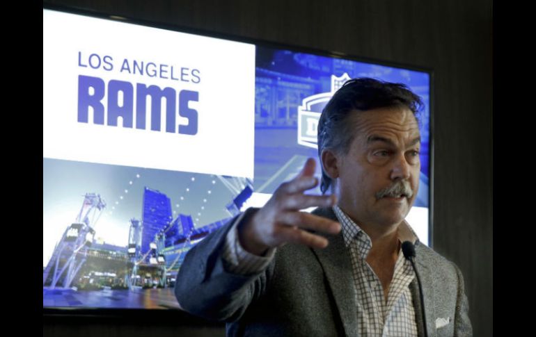 El entrenador en jefe de Carneros de Los Ángeles, Jeff Fisher, prefiere guardar el secreto hasta el último instante. AP / C. Carlson