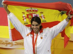 Nadal ha logrado el único oro del tenis español en Beijing 2008. AP / ARCHIVO