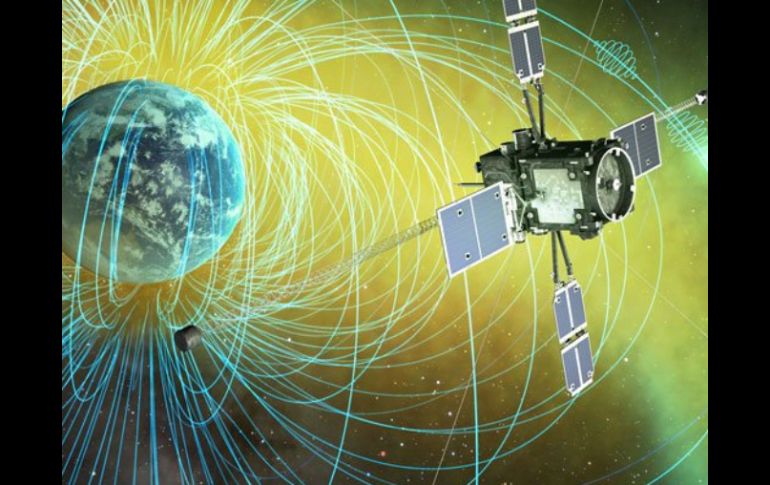 Dos de los paneles solares del Astro-H se desprendieron afectando sus operaciones. TWITTER / @JAXA_jp