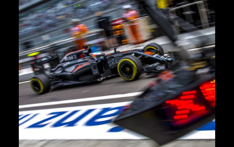 Sainz terminó undécimo, Alonso decimocuarto y Gutiérrez decimosexto. EFE / S. Suki