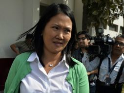 Sobre Keiko Fujimori, también acusada, la ONPE indicó que no se acreditó la vulneración de la ley de organizaciones políticas. AFP / ARCHIVO