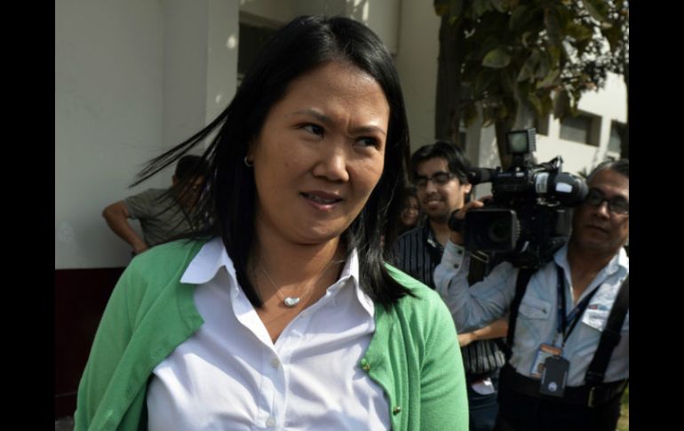 Sobre Keiko Fujimori, también acusada, la ONPE indicó que no se acreditó la vulneración de la ley de organizaciones políticas. AFP / ARCHIVO