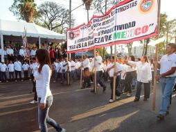 La CNTE iniciará una marcha de la glorieta de la Columna de la Independencia a la Plaza de la Constitución. EL INFORMADOR / ARCHIVO