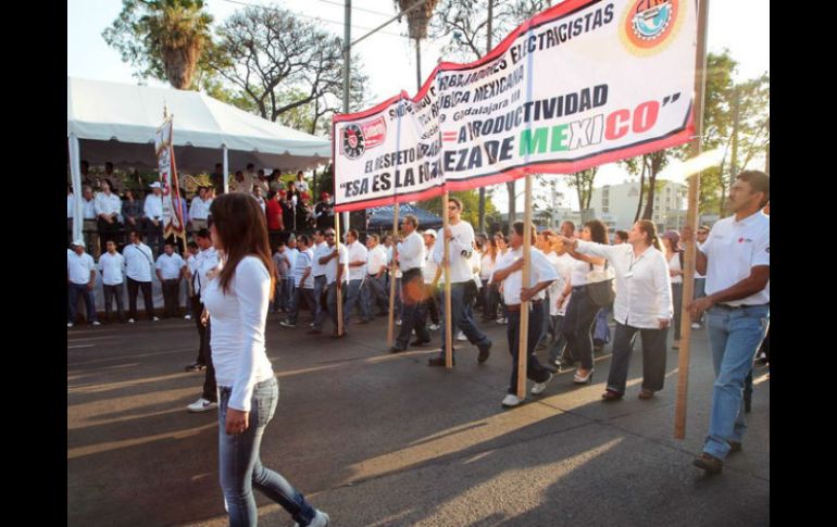 La CNTE iniciará una marcha de la glorieta de la Columna de la Independencia a la Plaza de la Constitución. EL INFORMADOR / ARCHIVO