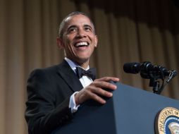 Fue la última aparición de Obama como presidente en este evento celebrado en la Casa Blanca. AFP / N. Kamm