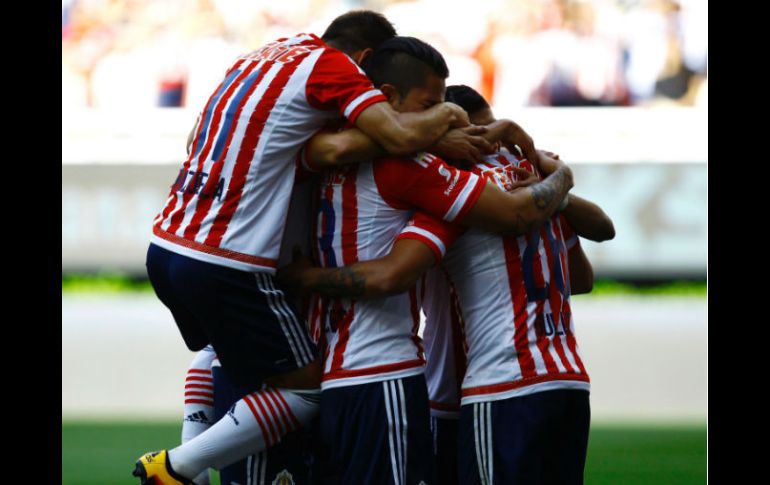 Chivas regresará a los trabajos este martes por la tarde, después de su partido frente a Dorados. AFP / H. Guerrero