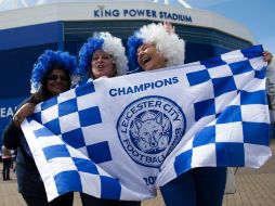 El Leicester City es el nuevo campeón de la Liga Premier. AFP / J. Tallis