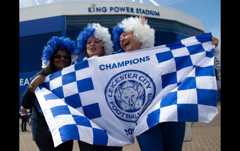 El Leicester City es el nuevo campeón de la Liga Premier. AFP / J. Tallis