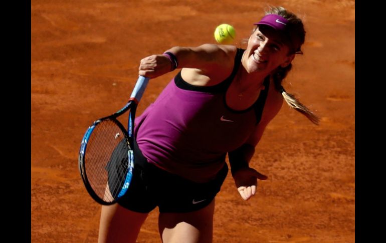 ''Veremos si juego en Roma la semana que viene y si la espalda está lista'', añade Victoria. EFE / J. Martin