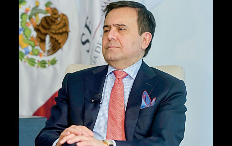 Ildefonso Guajardo. La industria mexicana enfrenta nuevos retos para competir dentro y fuera de nuestro país. EL FINANCIERO B. Tenorio  /