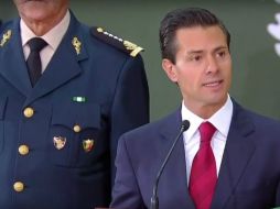 Peña Nieto precisa que al utilizar el uniforme de las fuerzas armadas mexicanas se debe actuar con absoluto respeto a los DH. YOUTUBE / Gobierno de la República