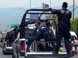 El 83 por ciento de los municipios cuentan con policía, pero el 90 por ciento de ellas cuentan con menos de cien elementos. NTX / ARCHIVO