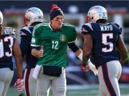 En la imagen que Brady compartió aparece portando una camiseta parecida a la de la Selección Mexicana. FACEBOOK / Tom Brady