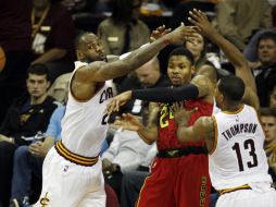 Los Hawks tuvieron dos malos juegos en Cleveland. EFE / D. Maxwell