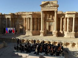 El director Valery Gergiev ya ha organizado otros conciertos en lugares devastados por la guerra o por catástrofes naturales. AFP / V. Maximov