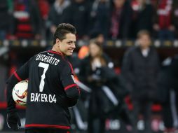 Dos pilares de los buenos resultados del Bayer han sido el ''Chicharito'' y Julian Brandt. MEXSPORT / ARCHIVO