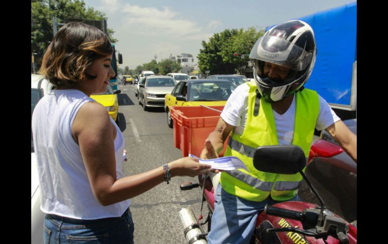 El reglamento señala que hay sanciones de entre 97 y 194 pesos por cada volante repartido de forma irregular. EL INFORMADOR / A. García