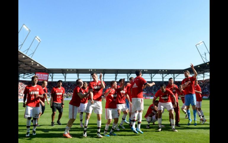 El Bayern se corona hoy campeón alemán con una victoria a domicilio ante el Ingolstadt (1-2). AFP /