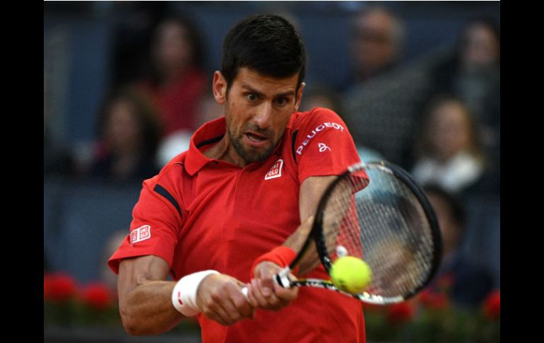 El número uno en el ranking de la ATP podría lograr este domingo el récord de 29 Masters 1000. AFP / G. Julien