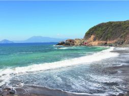 Un lienzo. Las pupilas se llenan con la belleza de esta playa. EL INFORMADOR / V. García Remus