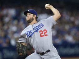 El zurdo, ganador de tres premios Cy Young, ha ponchado al menos 10 en cuatro aperturas al hilo. AFP / T. Szczerbowski