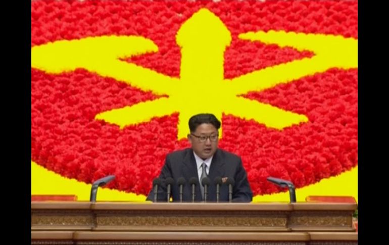 El congreso del partido comunista es el primero en celebrarse desde octubre de 1980 y el primbero bajo el mando de Kim Jong-un. AP /