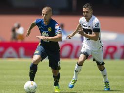 América terminó con 29 unidades en el cuarto sitio de la tabla al empatar con la UNAM en el cierre de fase regular. MEXSPORT / O. Aguilar