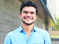 Aprovechamiento. El alumno de Ingeniería Industrial Gabriel Ramírez, se encuentra en Dinamarca de intercambio y laborando. ESPECIAL / UP