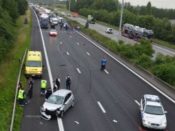 Cuatro inmigrantes han muerto atropellados en Calais, ya que intentan subirse a los camiones que embarcan en los ferris. AFP / ARCHIVO