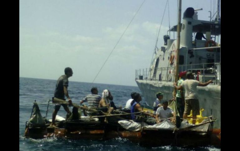 Las personas fueron trasladadas al puerto de Yukalpeten, Yucatán. EFE / ARCHIVO