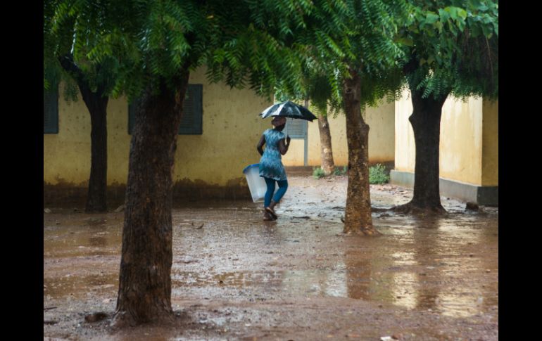 La deforestación intensa y un drenaje pésimo significan usualmente que incluso lluvias moderadas cobren vidas en Haití. AP / ARCHIVO