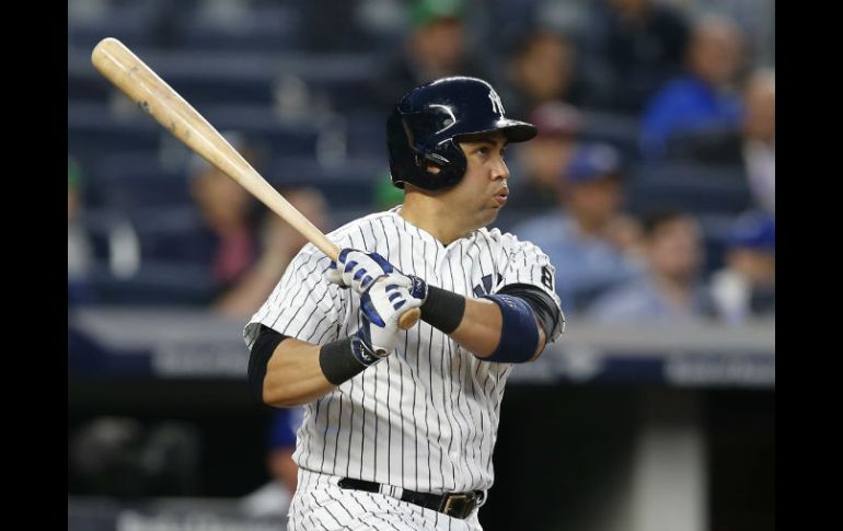 Carlos Beltrán conectó dos de los cinco jonrones de Nueva York en los primeros tres innings. AP / K. Willens