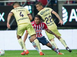 Chivas y Águilas se han visto la cara siete veces en Liguilla, con cinco victorias para los de Coapa y dos para el Rebaño. MEXSPORT / ARCHIVO