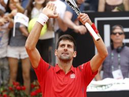 El número uno del mundo, según la ATP, hizo gala de su calidad durante el encuentro. EFE / E. Ferrari