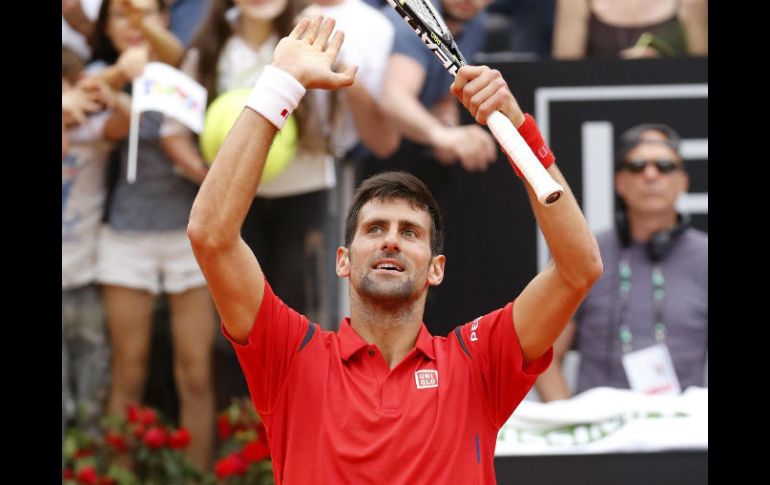 El número uno del mundo, según la ATP, hizo gala de su calidad durante el encuentro. EFE / E. Ferrari