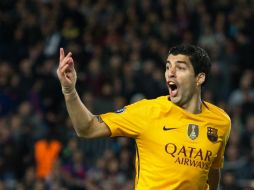 Con 37 goles, Suárez es el ''pichichi'' de la Liga española y favorito para lograr la Bota de Oro. MEXSPORT / ARCHIVO