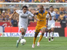 Guido Pizarro mencionó que lo relevante será no bajar los brazos este sábado en el estadio de Monterrey. EFE / M. Sierra