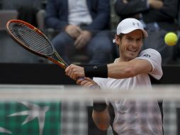 Murray confirmó su buen estado de forma y ganó con solidez a un Goffin que había eliminado ayer al checo Thomas Berdych. AP / A. Tarantino