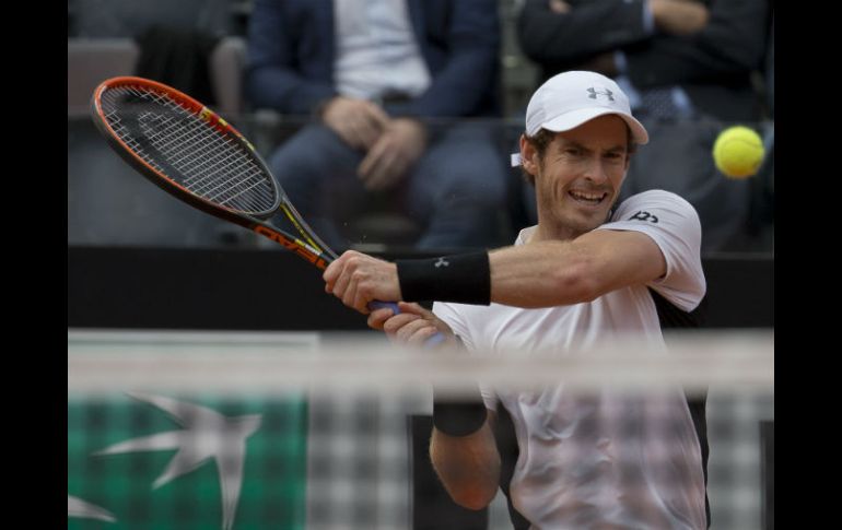 Murray confirmó su buen estado de forma y ganó con solidez a un Goffin que había eliminado ayer al checo Thomas Berdych. AP / A. Tarantino