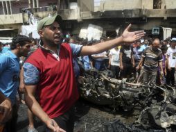 La ciudad de Balad, que la fue sede de los atentados, está ocupada por el grupo terrorista Estado Islámico. AP / K. Mohammed