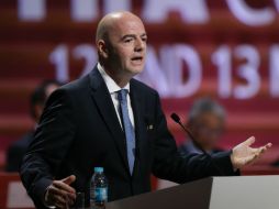 El presidente de la FIFA, Gianni Infantino, dijo que Samoura es una persona con experiencia en gestión de grandes organizaciones. EFE / J. Méndez