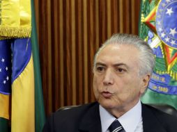 Temer, entonces diputado evaluaba la posibilidad de lanzarse como candidato a la presidencia en 2006, según Wikileaks. AFP / F. Bizerra