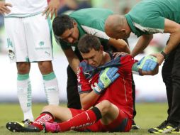 Marchesín será evaluado por especialistas en San Antonio, Texas. AFP / ARCHIVO