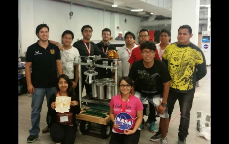 Los estudiantes del proyecto UNAM SPACE se enfrentarán a 25 universidades de todo el mundo. TWITTER / @UnamSpace