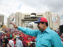 Maduro señaló que el revocatorio no tiene viabilidad política y ordenó realizar ejercicios militares para afrontar la amenaza externa. EFE / Prensa Miraflores