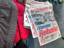 Por módicos cinco pesos cualquiera puede acceder a las últimas noticias del Rebaño escritas y autorizadas por el club. EL INFORMADOR / M. Valdez