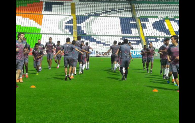 Los juegos entre Pachuca y León (foto) se desarrollarán el jueves y domingo. TWITTER / @clubleonfc