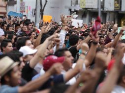 Representantes de los estudiantes señalan que esperan una respuesta de Peña Nieto durante las próximas 24 horas. NTX / ARCHIVO